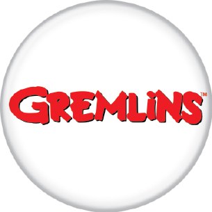 GREMLINS LOGO BUTTON