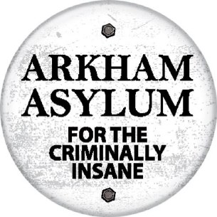 DC ARKHAM ASYLUM PIN