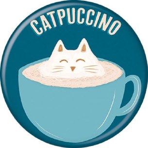 WITA CATPUCCINO PIN