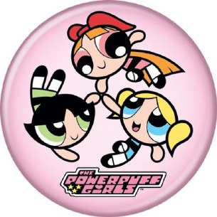 POWERPUFF GIRLS PINK PIN