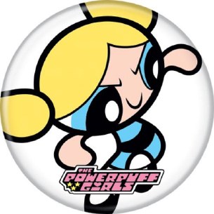 POWERPUFF GIRLS BUBBLES PIN