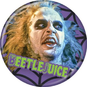 BEETLEJUICE ON PURPLE PIN