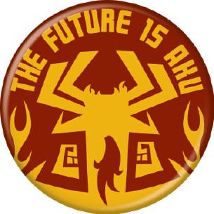 SAMURAI JACK FUTURE IS AKU PIN