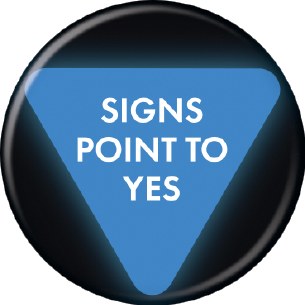 MAGIC 8 BALL SIGNS POINT YES