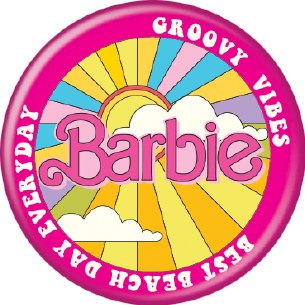 BARBIE GROOVY VIBES PIN