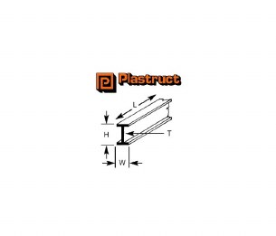 3/16 STYRENE I BEAM