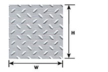 STEAM SCALE 1/16 DIAMOND PLATE