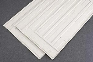 HO STREETS & CURBS 2PCS