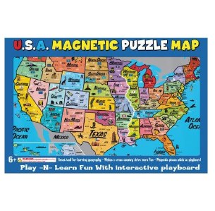 USA MAGNETIC MAP