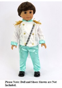 18" PRINCE ERIC OUTFIT
