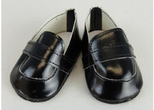 18" BLACK LOAFERS
