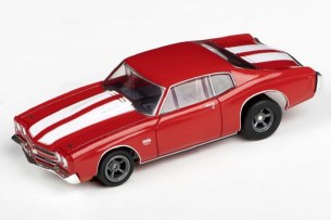 AFX MEGA G+ CHEVELLE 454- RED