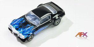 CLEAR CAMARO '73 WILD FIRE BLU