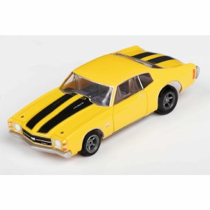 AFX MEGA-G+ YELLOW CHEVELLE