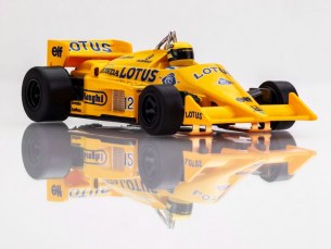 LOTUS 99T 1987 YELLOW/BLUE
