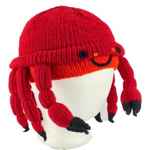 SNOW CRAB KNIT HAT