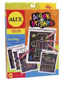 ALEX  BLACK & BRIGHTS COLORING