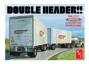 1/25 DOUBLE HEADER TRAILERS