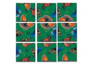 BUTTERFLIES SCRAMBLE SQUARES