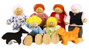 HERITAGE PLAYSET DOLL FAMILY