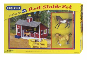 BREYER STABLEMATES LI RED BARN