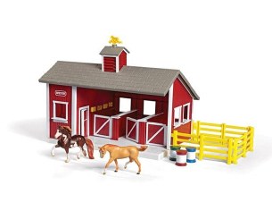BREYER STABLEMATES LI RED BARN