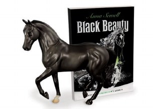 BLACK BEAUTY HORSE AND BOOK