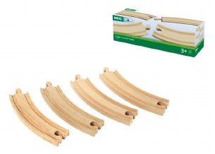 BRIO LARGE CURVED TRACK