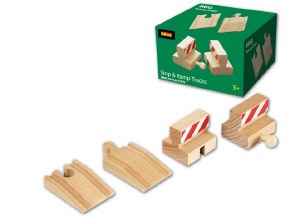 BRIO STOP BUMPER& RAMP TRACKS