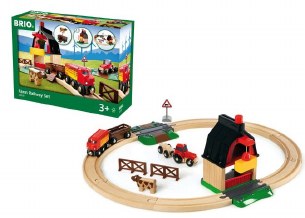 BRIO FARM RAILWAY SET