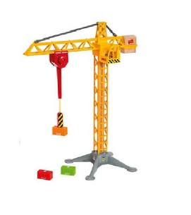 LIGHT UP CONSTRUCTION CRANE