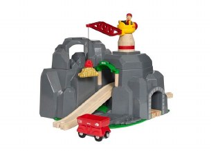 BRIO CRANE & MOUNTAIN TUNNEL