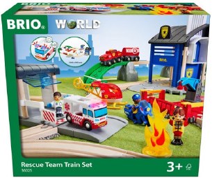 RESCUE TEAM TRAIN SET