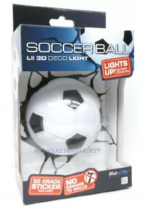 SOCCER BALL 3D LIGHT UPS