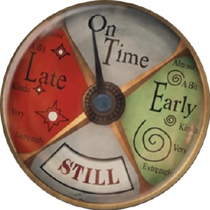 Polar Express Button: On Time