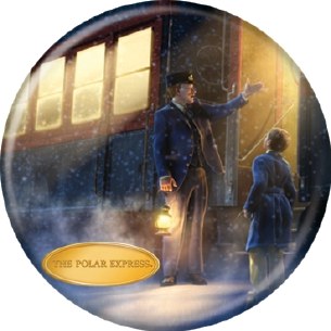 Polar Express Button: Train 2