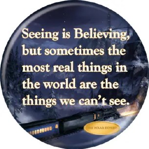 Polar Express Button: Seeing