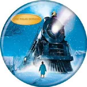 Polar Express Button: Train 1