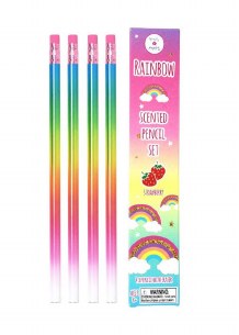 RAINBOW SCENTED PENCILS 4 PACK