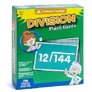 DIVISION FLASH CARDS