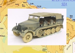 CORGI 1/50 SD.KFZ. 7 N.AFRICA
