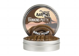 4" DINO POOP PUTTY IN  A TIN