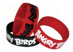 ANGRY BIRD RUBBER BRACELET