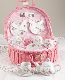 PINK BLUSH  TEA SET