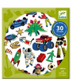RETRO TOYS STICKERS