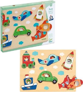 WOODEN PEEK A BOO PUZZLE