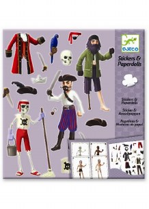 PIRATES STICKERS & PAPER DOLLS