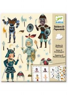 KNIGHTS STICKERS & PAPER DOLLS