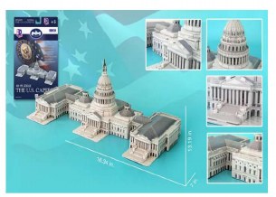 US CAPITAL BUILDING 3D PUZZLE