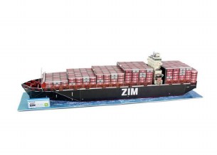 ZIM CONTAINER SHIP  3D PUZZLE